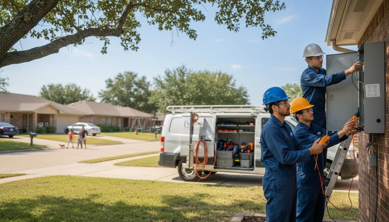 Certified electrician providing emergency electrical services in Damascus, GA